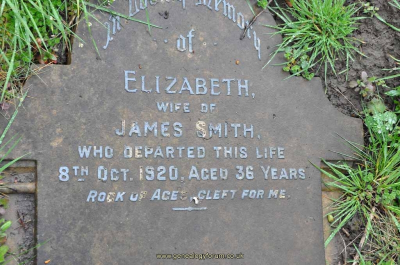 Smith - Elizabeth (wife of James)