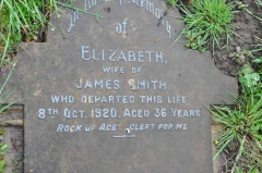 Smith - Elizabeth (wife of James)