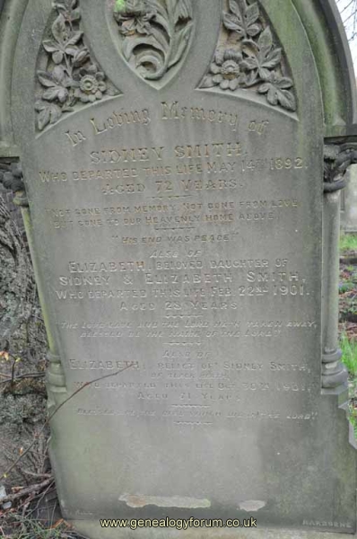 Smith - Sidney, Elizabeth & dau Elizabeth