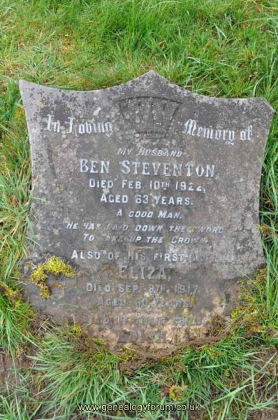 Steventon - Ben, Eliza & dau Edith