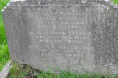 Stokes - James, Emma & son George