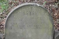Thomas - Sarah (wife of William)
