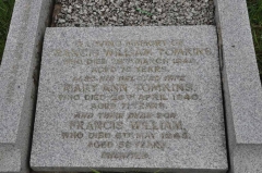 Tomkins - Francis William, Mary Ann & son Francis William