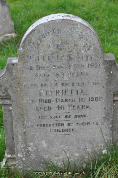 Tooth - William, Henrietta