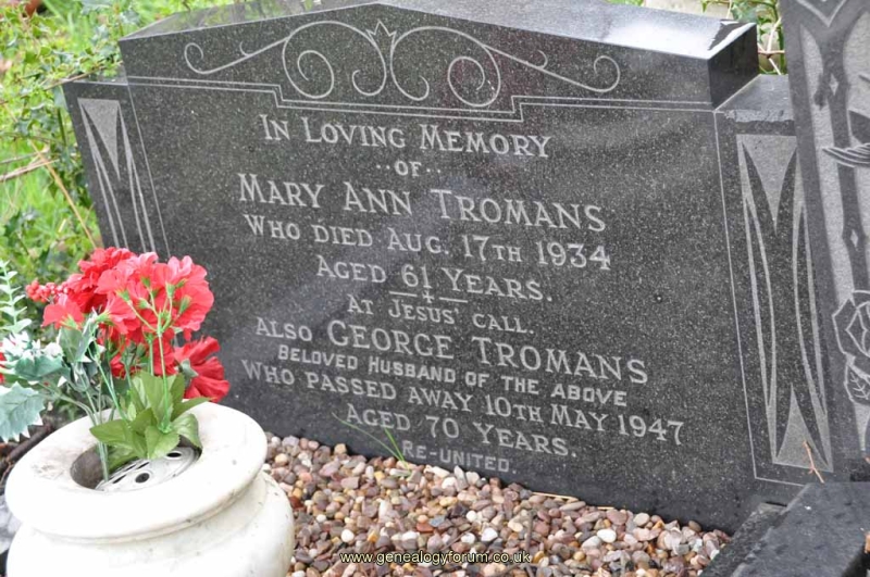 Tromans - George, Mary Ann