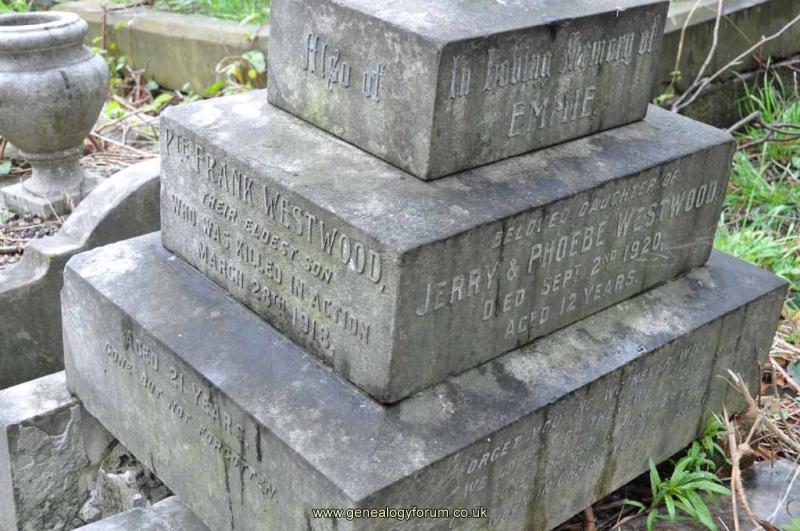 Westwood - Emmie & PTE Frank Westwood KIA (children of Jeremy & Phoebe)