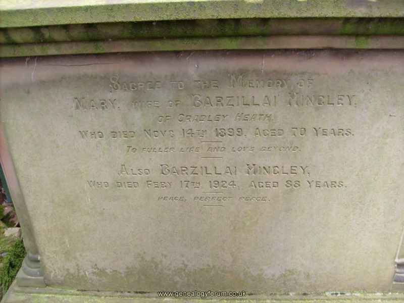 Barzillai and Mary Hingley