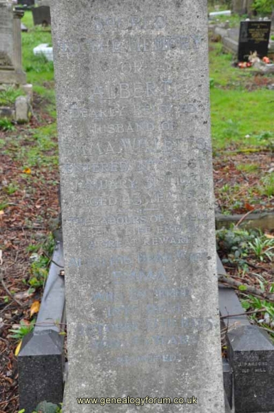 Willetts - Albert, Emma
