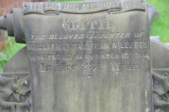 Willetts - Edith (dau of William) & Mary Ann