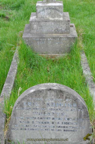 Willetts - Eliza (wife of Joseph) & son Eric Edmund