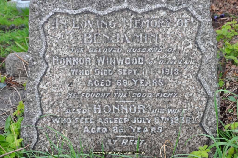 Winwood - Benjamin, Honnor