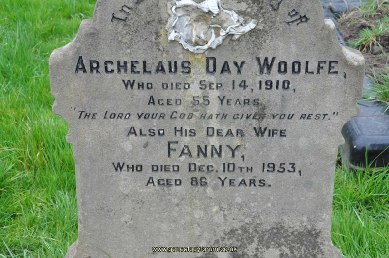 Woolfe - Archelaus Day, Fanny