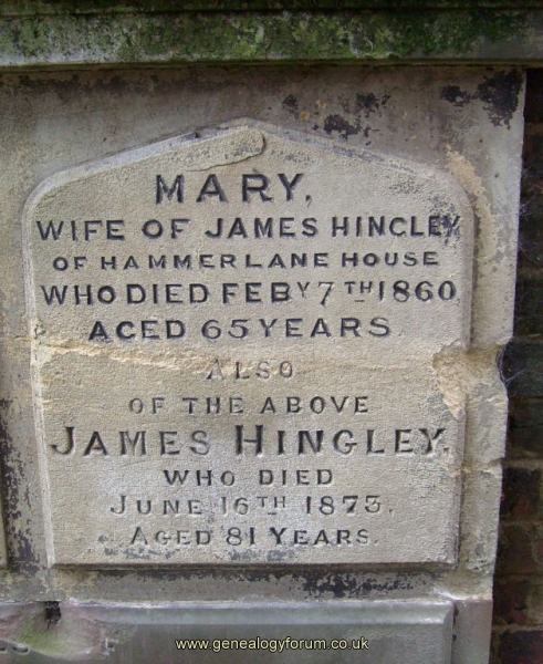 James and Mary Hingley