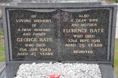 Bate - George, Florence