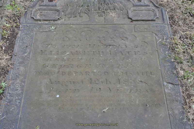 Bates - Elizabeth (wife of George)