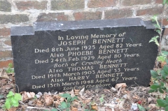 Bennett - Joseph, Phoebe and sons Thomas & Harry