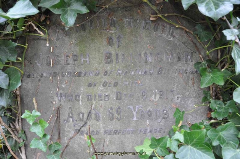 Billingham - Joseph (husband of Hannah)