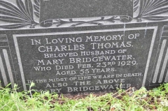 Bridgewater - Charles Thomas, Mary