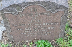 Bromley - Jane (wife of John)