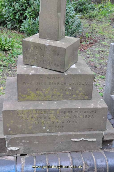 Darby - William H, Maria