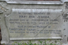 Darby - Christopher, Mary Ann Jemima