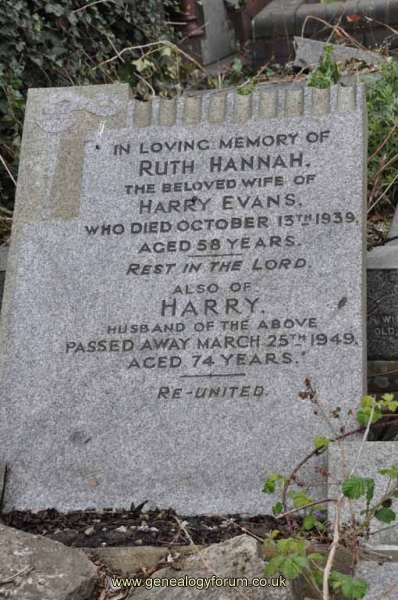Evans - Harry, Ruth