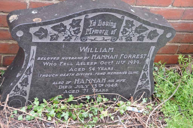 Forrest - William, Hannah