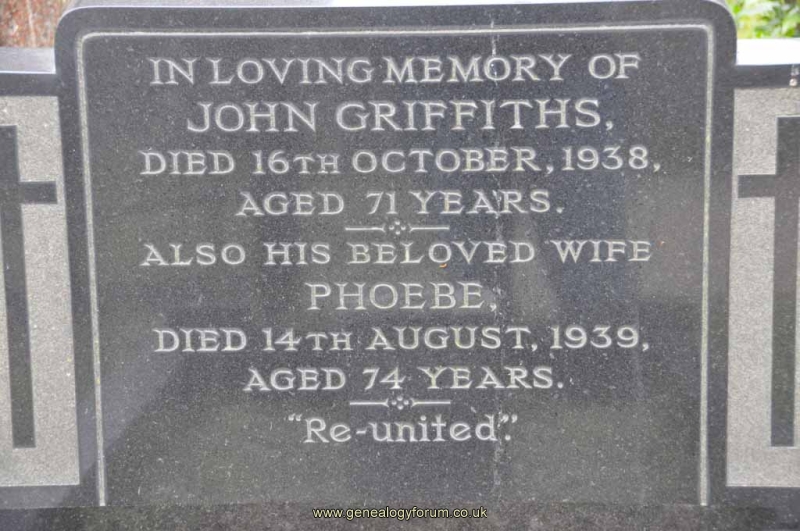 Griffiths - John, Phoebe