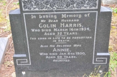 Harris - Colin, Annie
