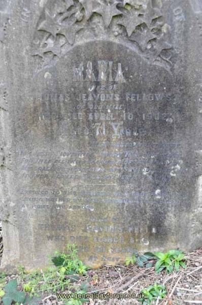 Jeavons Fellows - Thomas, Maria