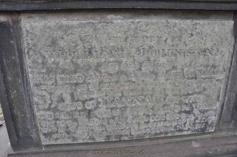 Johnson 1 - William, Hannah
