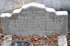 Jones - Wendy Joyce (dau of Robert & Edna)