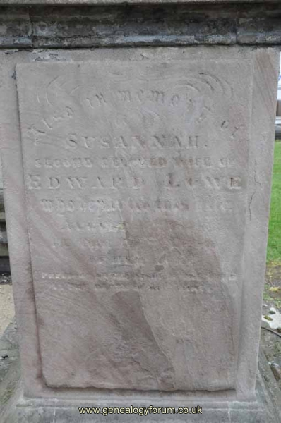 Lowe - Susannah (2nd wife of Edward)