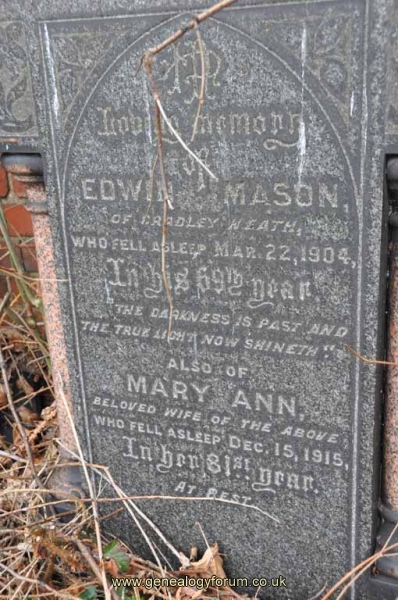 Mason - Edwin, Mary Ann