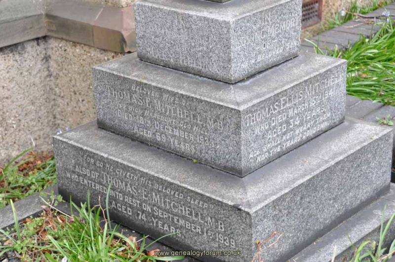 Mitchell - Thomas E, Mary Helen & son Thomas Ellis