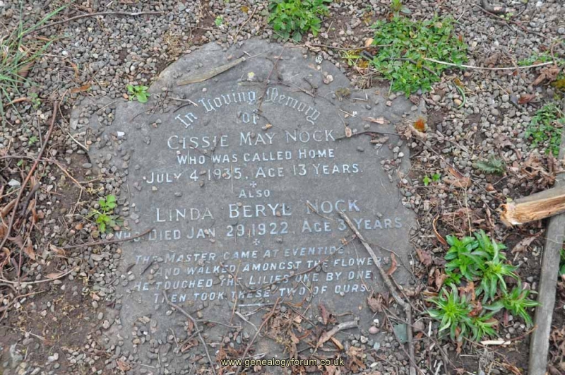 Nock - Cissie May & Linda Beryl