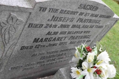 Partridge - Joseph, Margaret & dau Margaret