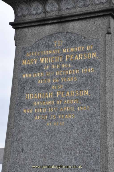 Pearson 1 - Obadiah, Mary Wright