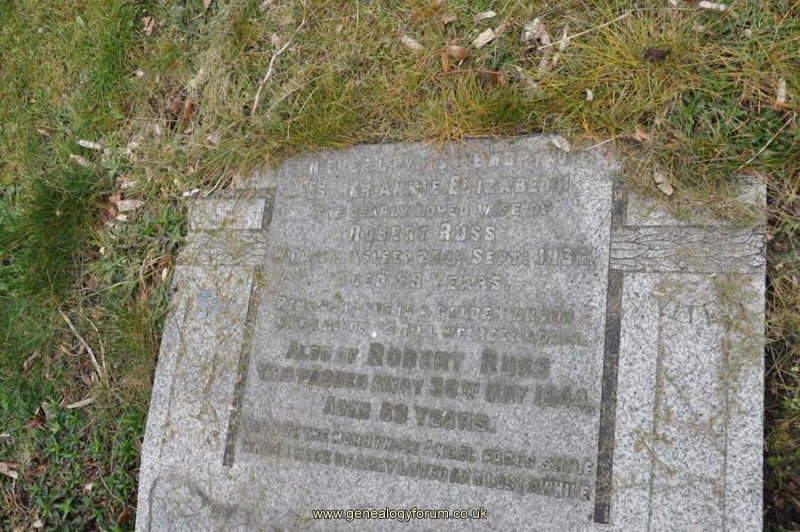 Russ - Robert, Esther Annie Elizabeth