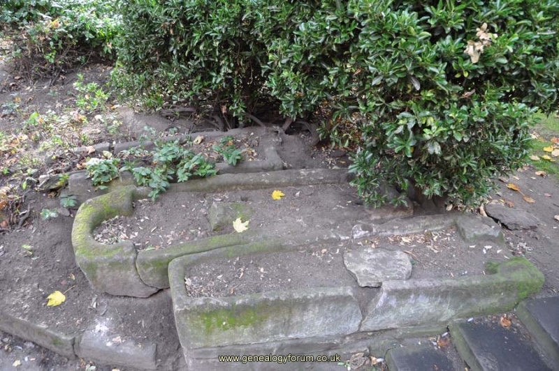 Lincoln - St Benedicts Churchyard (Stone Coffins)