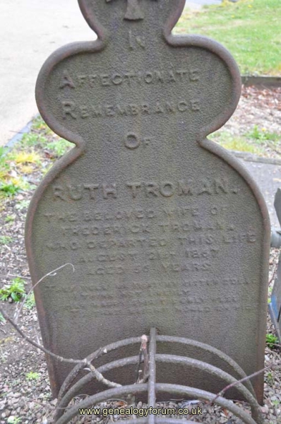 Tromans 1a - Ruth (wife of Frederick)
