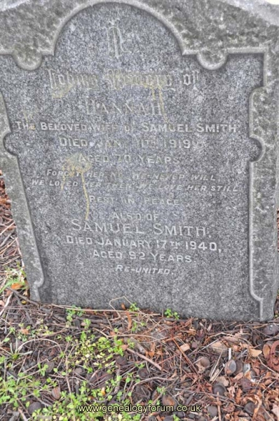 Smith - Samuel, Hannah