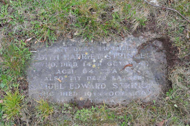 Stringer - Samuel Edward, Edith Harriet