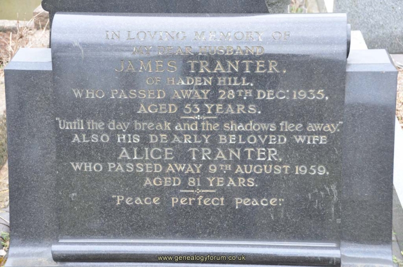 Tranter - James, Alice