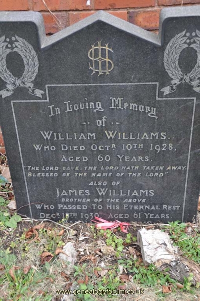 Williams - brothers William & James