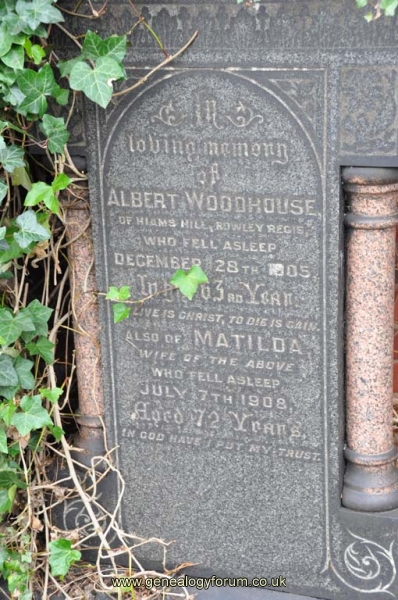 Woodhouse - Albert, Matilda
