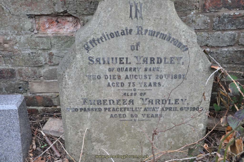 Yardley - Samuel, Embeneza