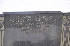 Edwards - Walter William (husband of Florence)