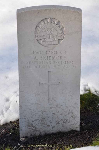 Lance Cpl A Skidmore