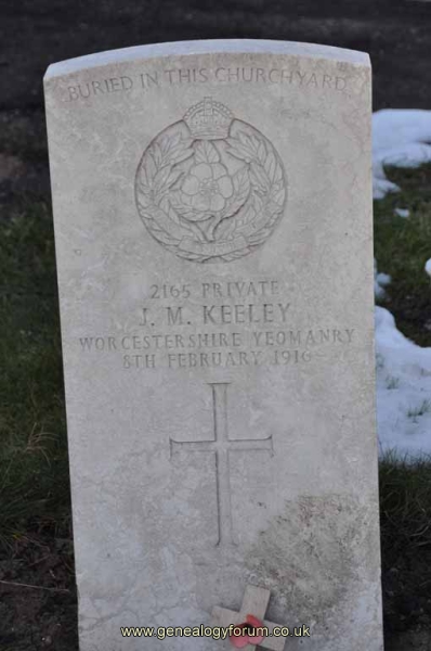 Keeley - Pte. J M ( KIA)
